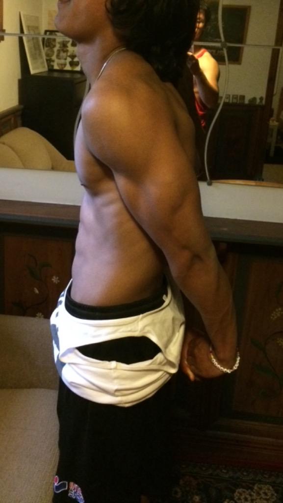 w_ebefeldt's tweet photo. #triceps #booomBaby #aesthetic #teen #gym http://t.co/7qfv4FjiC5