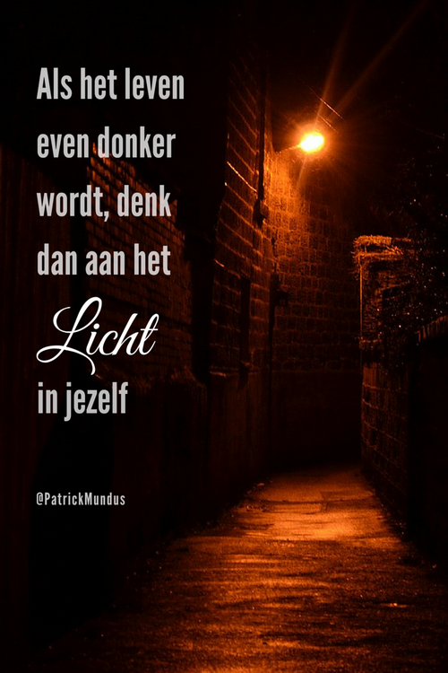 PatrickMundus's tweet photo. Als het leven even donker wordt, denk dan aan het Licht in jezelf... 
~ http://t.co/sUT5nLZ19K