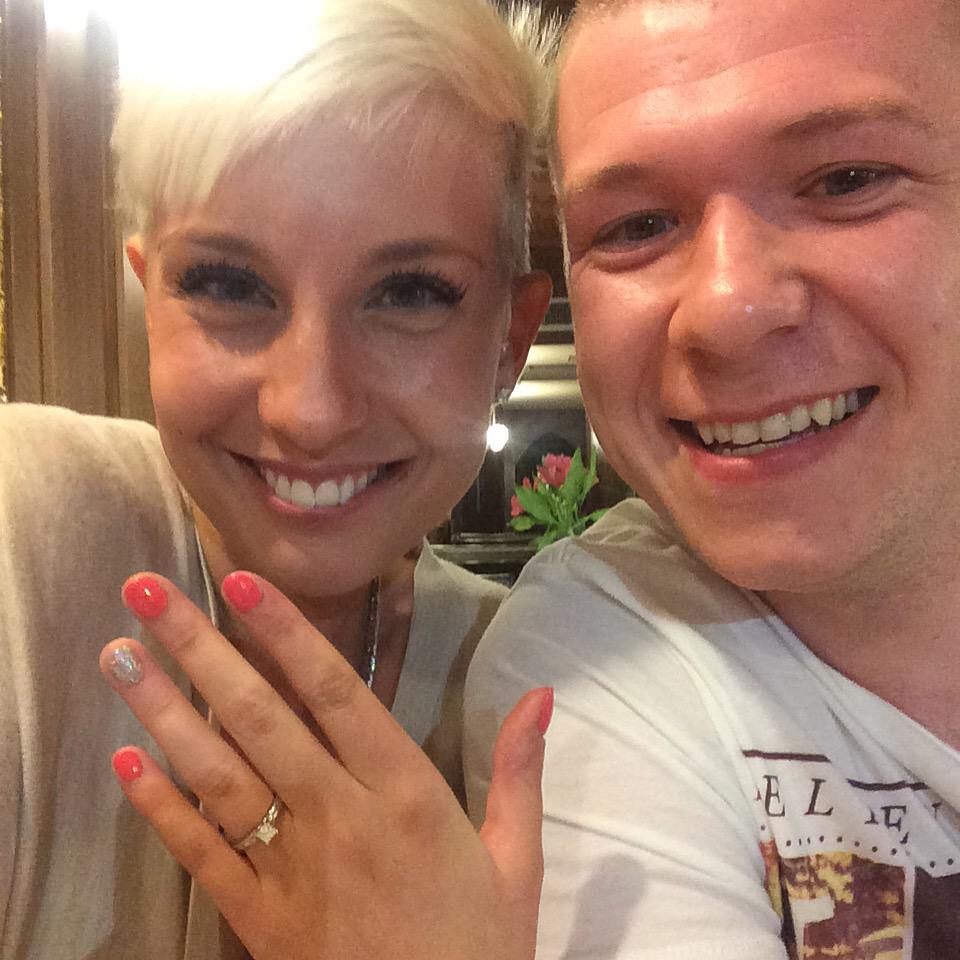 crazylegsmeakin's tweet photo. Yay ☺️ #engaged #Venice http://t.co/MKoqxuHkoo