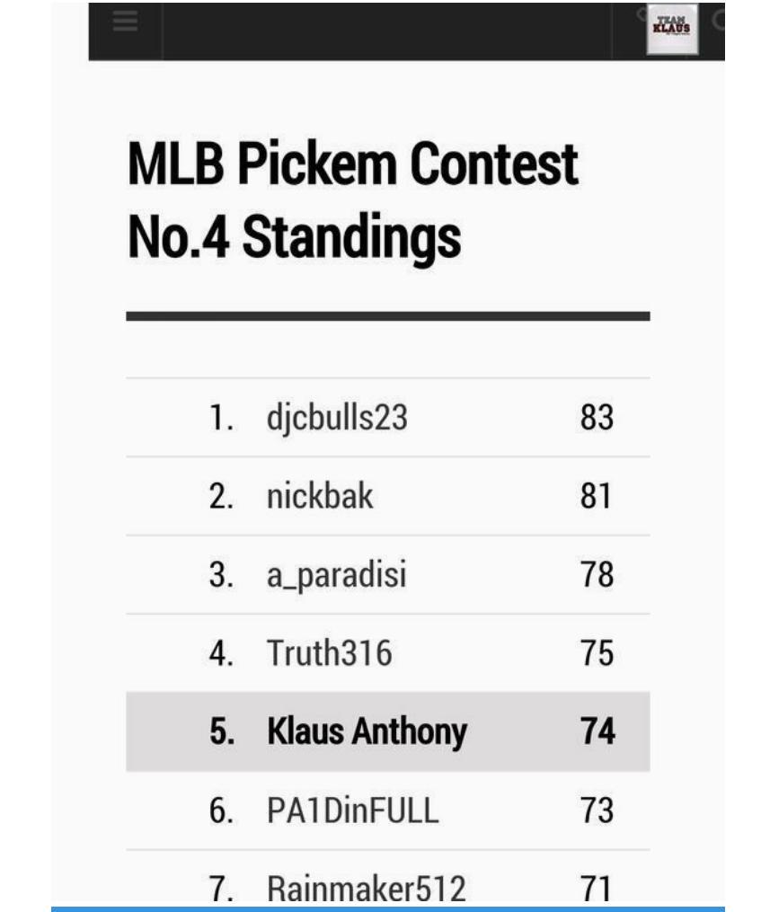 Bankin_baseball's tweet photo. Bubbled in the last pickem tourney. Time to put money where mouth is. http://t.co/u9MmJq0L83