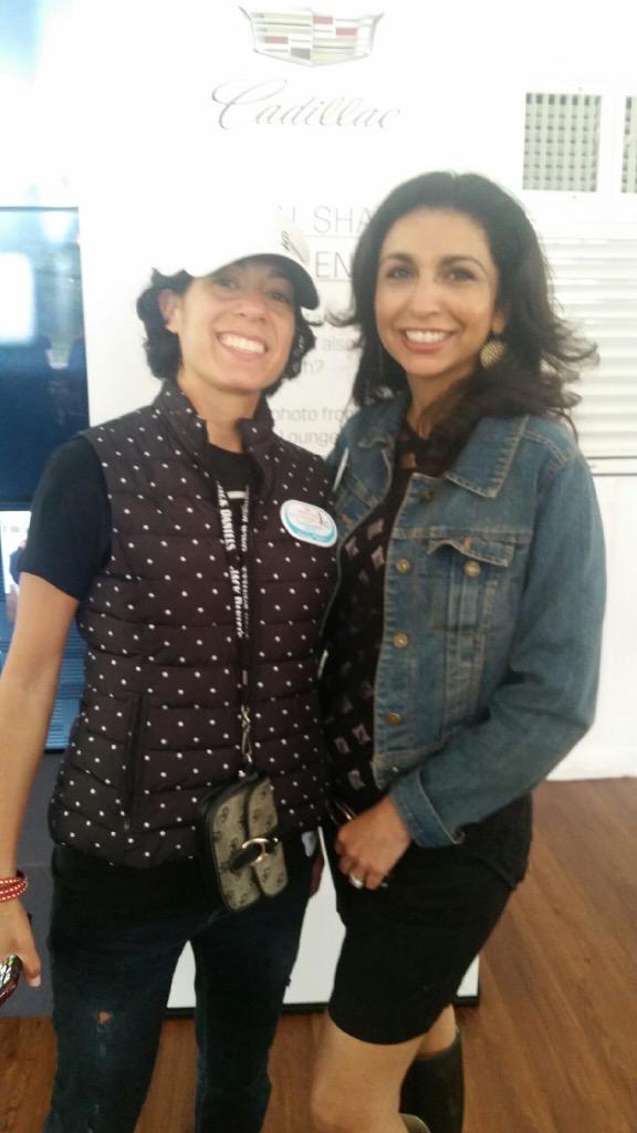 ChristinaJua's tweet photo. Hangin out at #CadillacLoungePGA w #PX3 http://t.co/np4EulAsbB