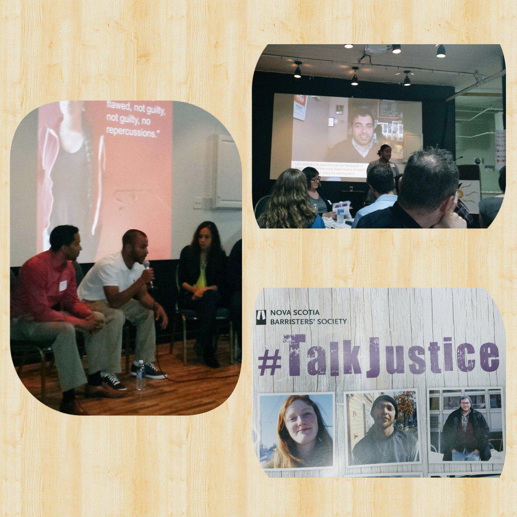 LindellSmithHFX's tweet photo. #Talkjustice Launch today.Powerful Stories from the community,and amazing conversations happening. @NSBS @LRkinnects http://t.co/abGSpDtQ2f