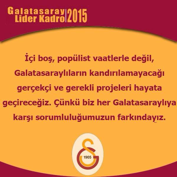 gsortakakil's tweet photo. #Galatasaray #gsortakakil #gsbaskanadayi #sevdamizgalatasaray #secim #sari #liderkadro http://t.co/PqLPsr6CcA