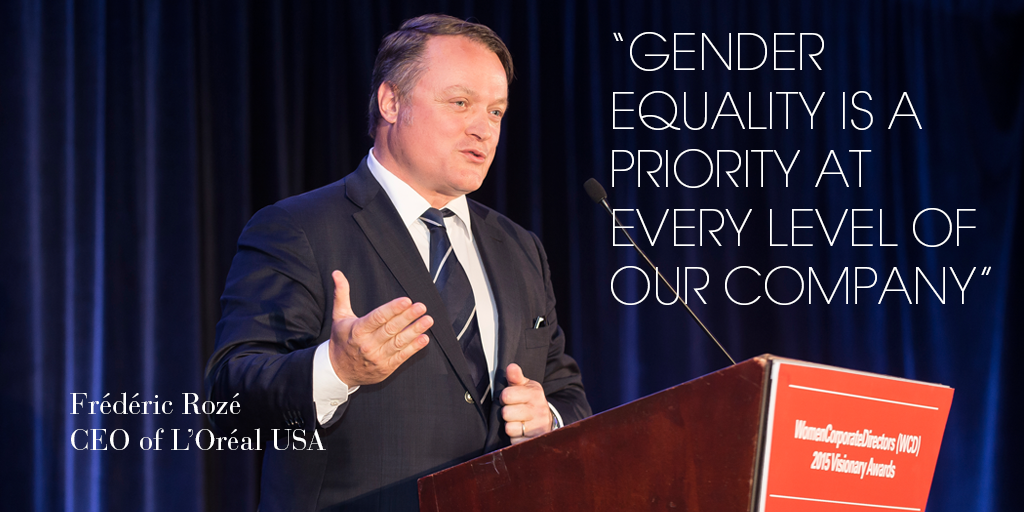 LOrealUSA's tweet photo. L’Oréal USA was recently honored by @WomenCorpDirs for our commitment to supporting women in the workplace http://t.co/jsv9AN8jf5