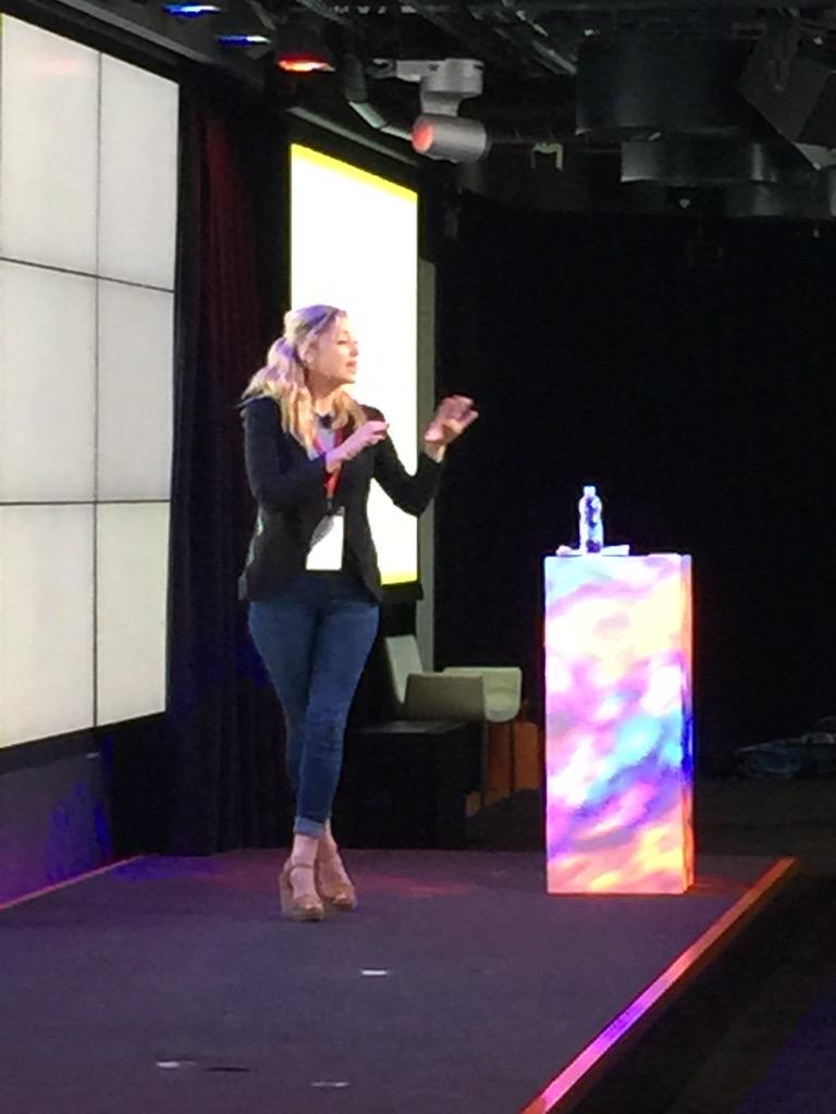 Alicerocker's tweet photo. New #girlcrush - Kathryn Parsons, Founder of Decoded speaking at Google's Connecting Women In Technology #CWT http://t.co/X3Rs03wFVo