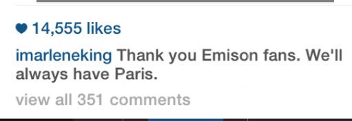 emison12352's tweet image. #emisonisendgame #Emison #EmisonArmy