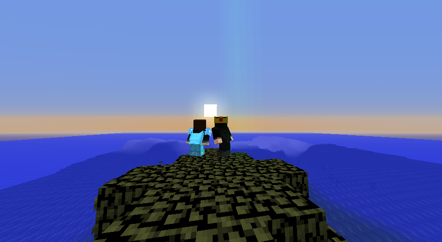 coolcoder360's tweet image. Hanging out with @piercetheeurn in Minecraft.  #CatCoder