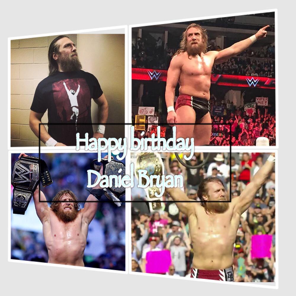Happy 34th Birthday to the leader of the Yes Movement, a great WWE superstar, Daniel Bryan! 