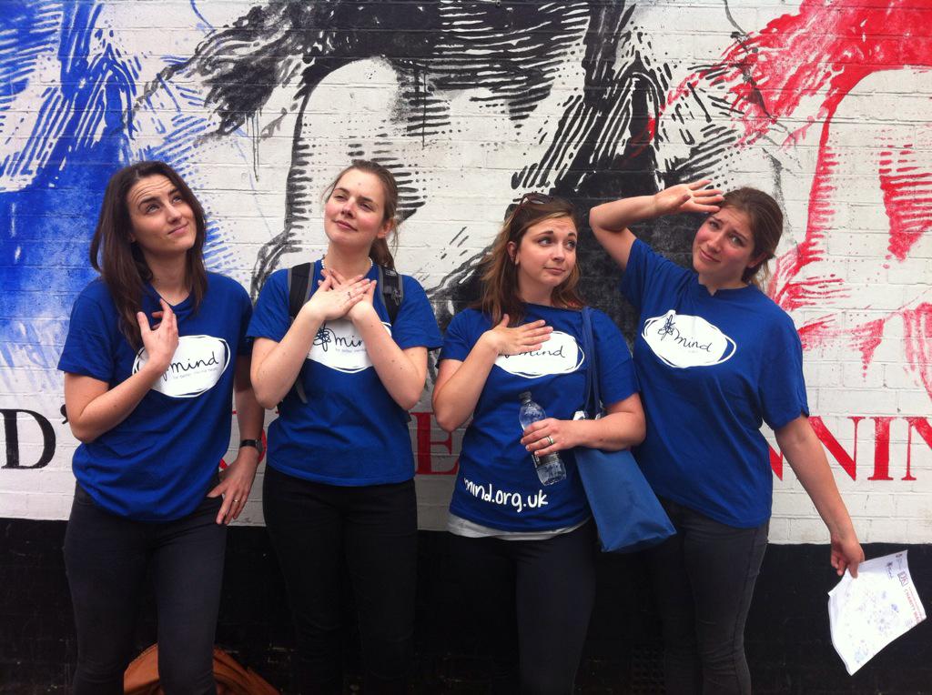 jasminejoynson's tweet photo. Today 500 RH & @PenguinUKBooks staff did the #WalkForMind http://t.co/9I82nqr0ma