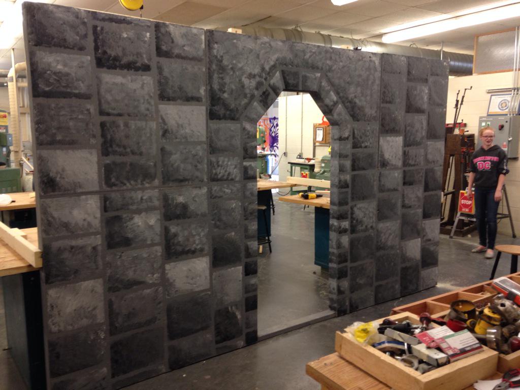 OTHSRelay's tweet photo. From start to finish, thank you so much woodshop for our beautiful castle! You brought Disney world to us! ❤️ http://t.co/SAyCe8g28b