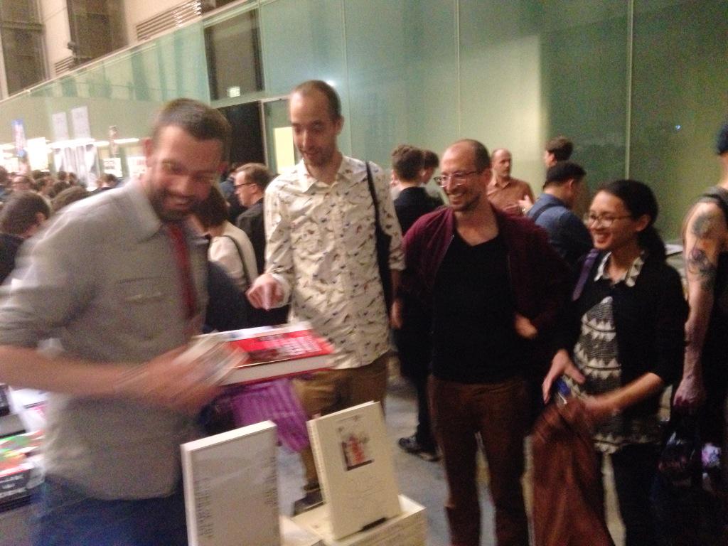 Hans Gremmen <a href="/FwPublishers/">Fw: Books</a> with @thijsgrootwass_ at and their epic Chinese Photobook at <a href="/tatemodern/">Tate</a> #offprintlondon