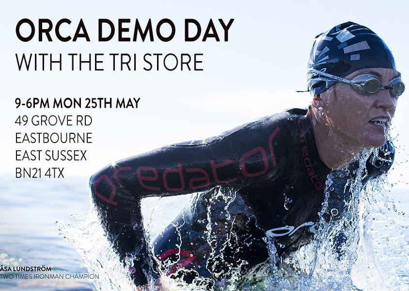 orcasportswear's tweet photo. Demo day time in the UK! This Monday http://t.co/i5BwHPHmab Test the #purefreedom for yourself! #088free @thetristore http://t.co/aO3XszrNoP