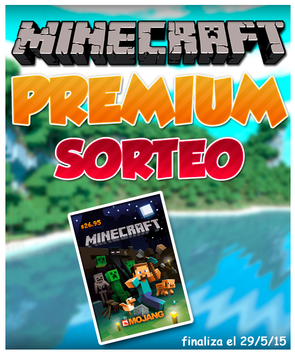 invictorgs3's tweet photo. #RT + Follow @days2play_ES y @invictorgs3 para participar en un SORTEO de una CUENTA MINECRAFT PREMIUM! Fin. 29/5/15 http://t.co/Jd0Hr3YAtV