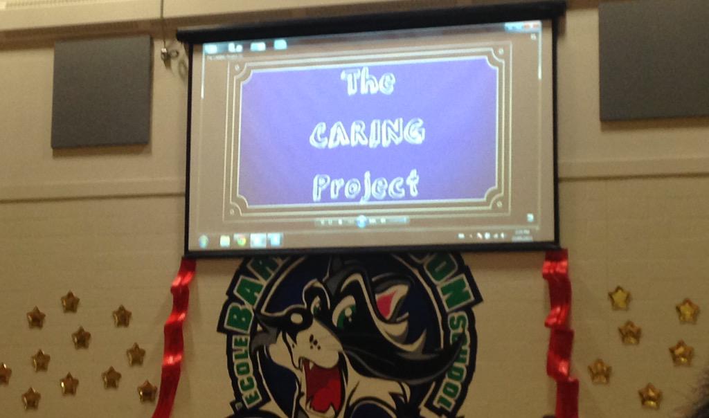 Mrs_Lindsay83's tweet photo. At the @ecolebw red carpet screening of The Caring Project. Wow! Great job Pre-K, K, and Grade 1! http://t.co/bhvi6qDamw