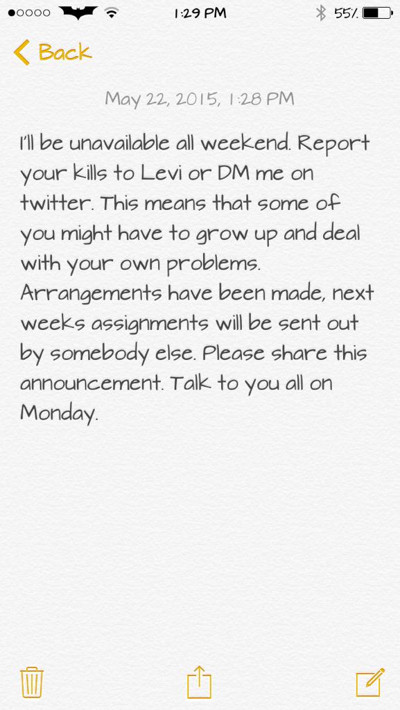 PHS_NERF_WARS's tweet photo. Important news, check it out! http://t.co/Hc5YvnHnKo
