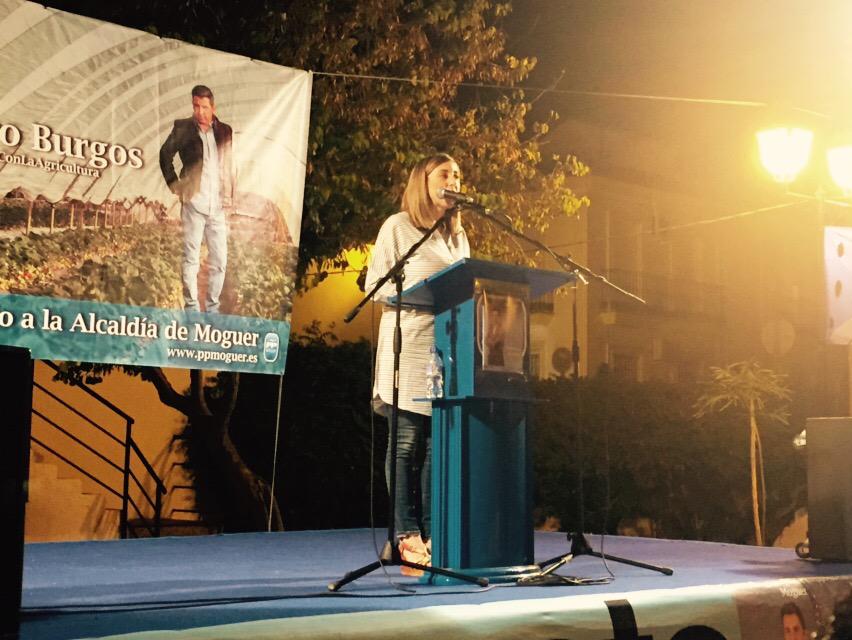 Leticia habla por y para #Moguer