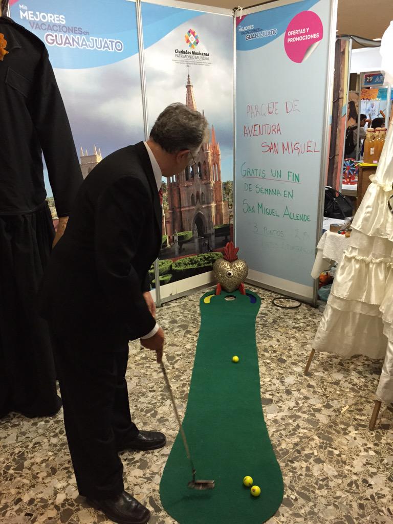 guanajuato's tweet photo. Las dinámicas en #MisMejoresVacaciones se pusieron buenas. Juega golf y gana 1 fin de semana en San Miguel de Allende http://t.co/KtZl0xs50C