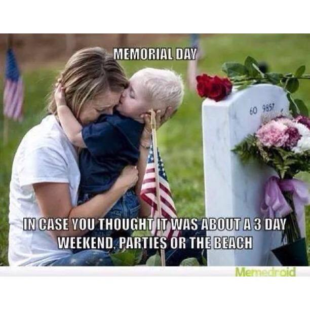 MelissaJoanHart's tweet photo. Enjoy your holiday weekend, but remember the reason for it. God bless our fallen troops and their families. 🙏🇺🇸 http://t.co/NLnHUDTItH