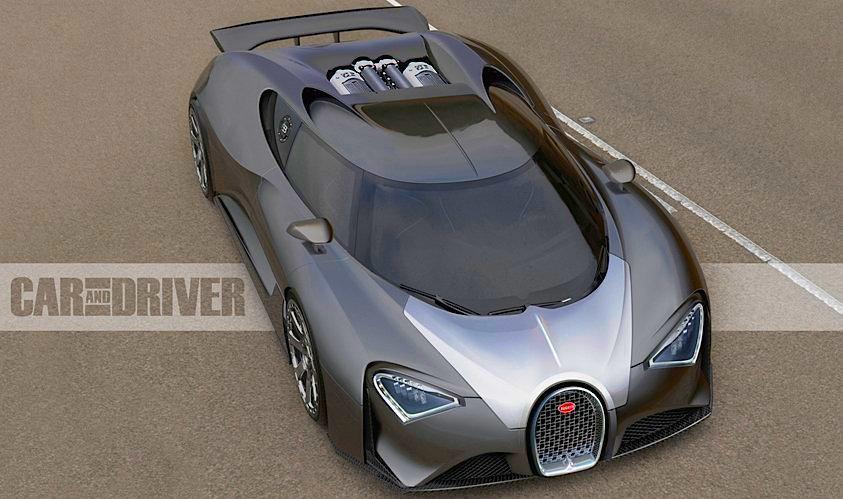 CARandDRIVER's tweet photo. 2017 Bugatti Chiron: The $2.5-million, 1500-hp Son of Veyron
http://t.co/8yOIAZTACN http://t.co/SqmC2EV7Zo
