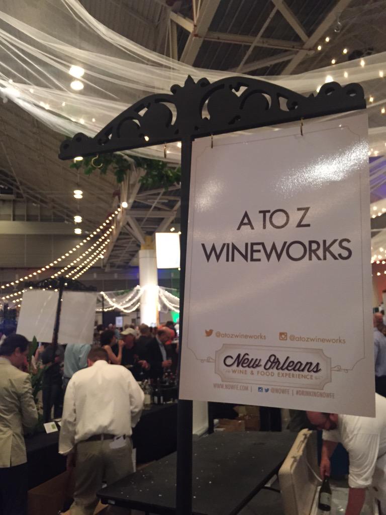 AtoZWineworks's tweet photo. #NOWFE2015 beautiful. http://t.co/fd1o9EwL2g