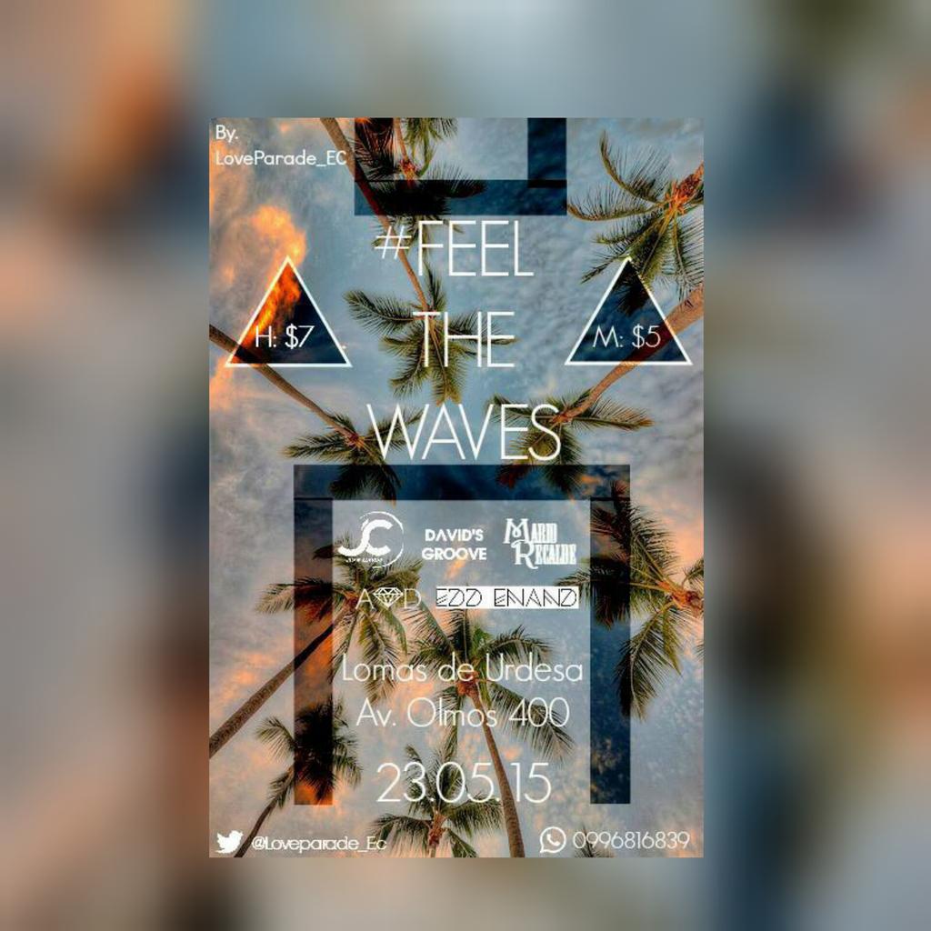 AndresRambay's tweet photo. #FeelTheWaves #FeelTheWaves mañana es la locura en lomas de urdesa http://t.co/B7st2yGDCO