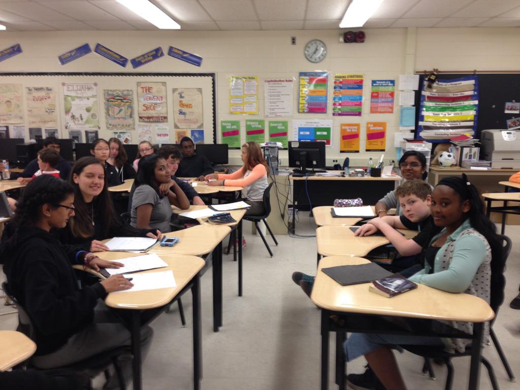 Lawyers in the making! Point/ counterpoint...@hillsidehornet