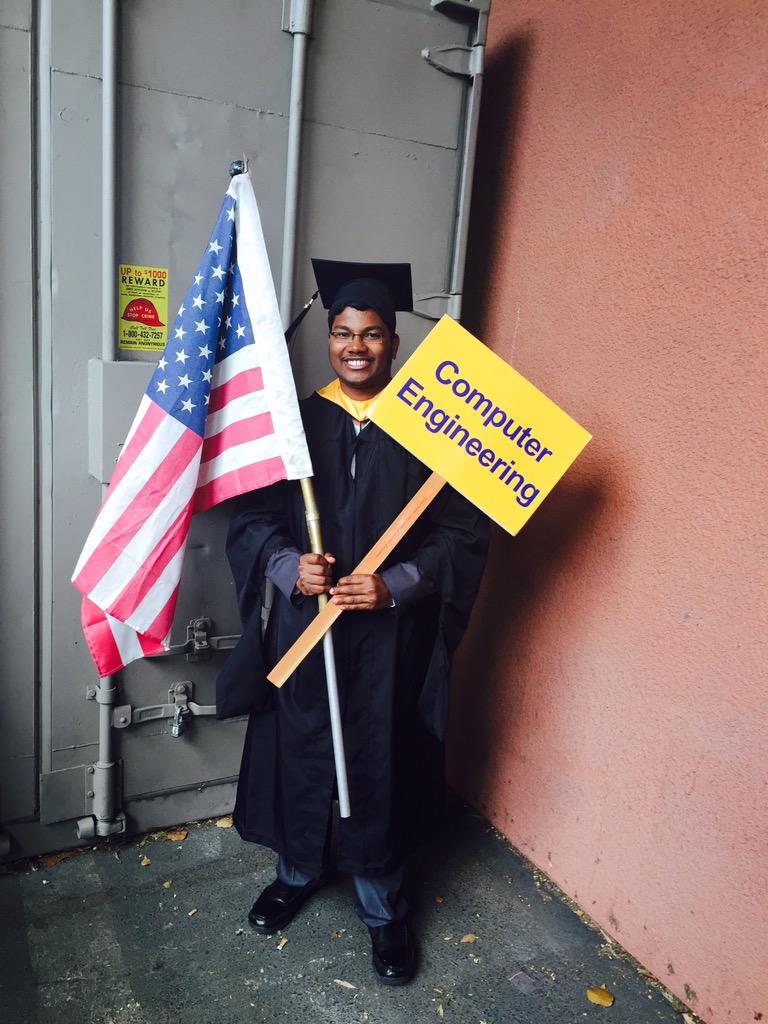 SrinivasBelide's tweet photo. #SJSUEngrGradS15 http://t.co/93PkqqjQDY