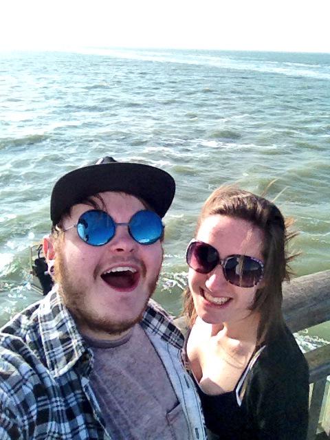 AmyGraceKirk's tweet photo. Yesterday's adventures consisted of me and @Daintyboi finding the beach ☀️ #AliveInEurope http://t.co/tWtz3wYmCN