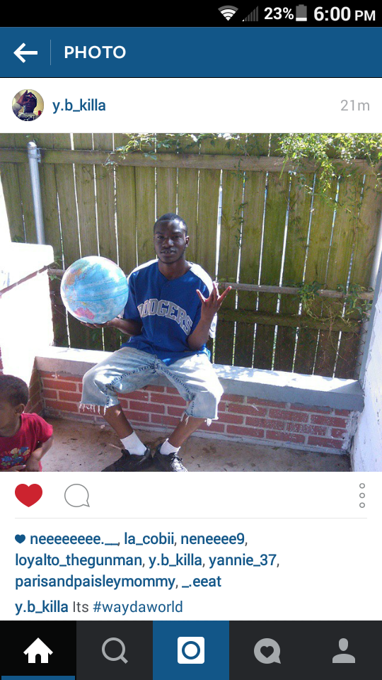Ptown_rocka's tweet photo. My brudda Killa said its #waydaworld ๐๐ http://t.co/9pd8Uopd9D