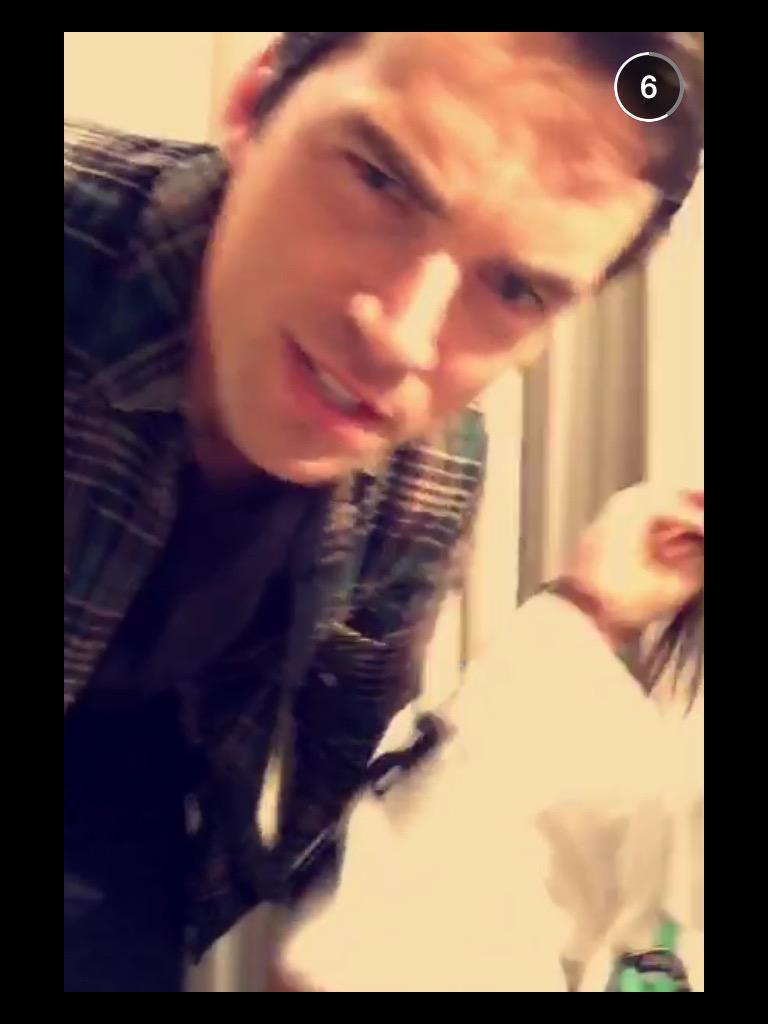 townsofrosewood's tweet photo. @IANMHARDING on @shaymitch 'snapchat 💜 http://t.co/2ZoNKewDRo