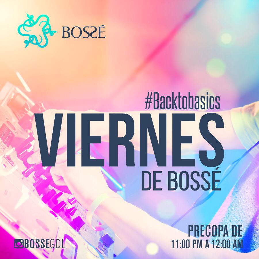 Por fin llego el viernes!!! La mejor gente + el mejor ambiente, solo en #BosseGdl ¿Ya tienes tu reservación?
