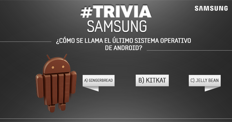 SamsungChile's tweet photo. Adivina buen adivinador. ¿Cómo se llama nuestro Android delicioso? #TriviaSamsung http://t.co/OSOVjoWVdZ