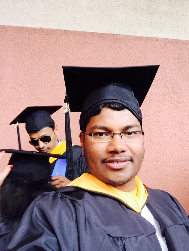 SrinivasBelide's tweet photo. #SJSUEngrGradS15 http://t.co/f4IuVMHmFB