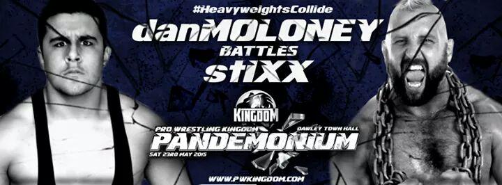 Stixx_1's tweet photo. Tomorrow in Telford for @PWKingdom vs
@DeeMoloney97. 
Not ready to move aside yet.
#fathertimecankissmyarse ;) http://t.co/yhyGERo3Lm