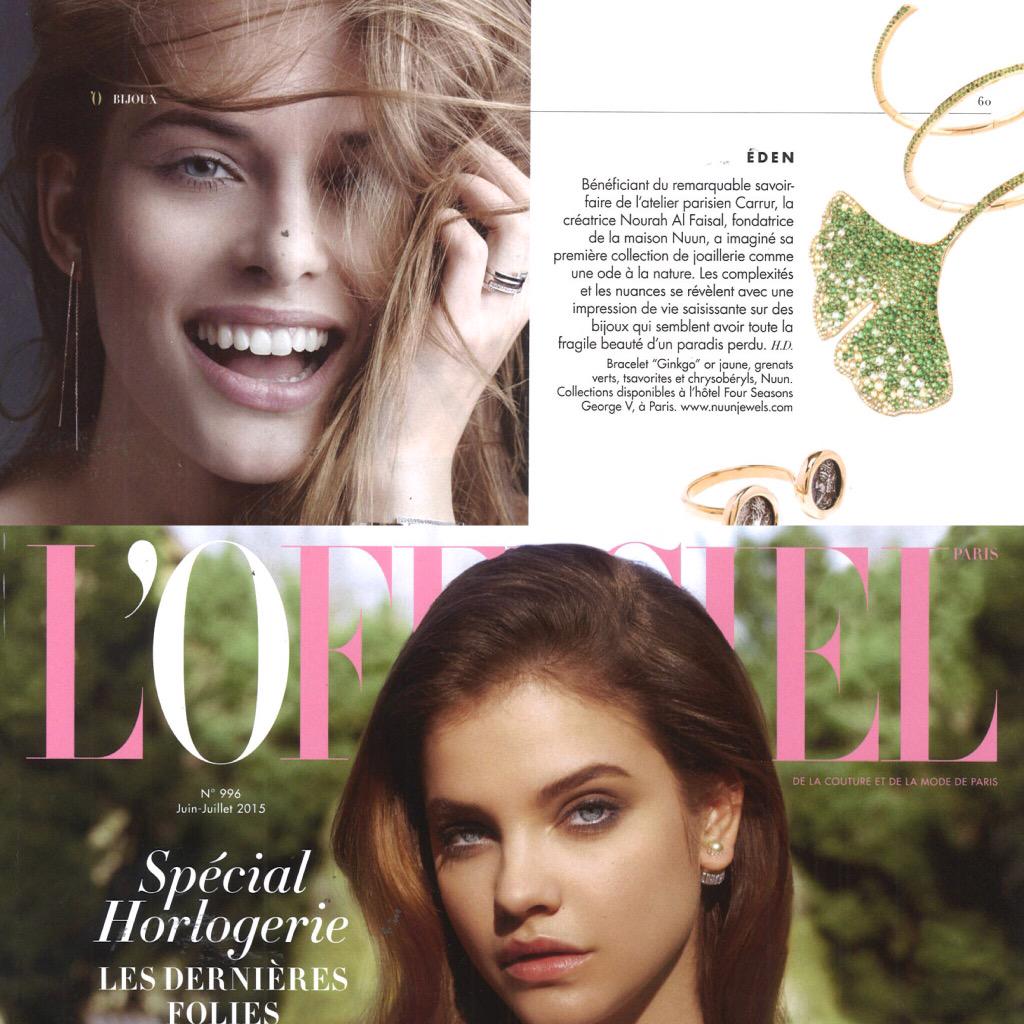 L'Officiel #nuun <a href="/lofficielparis/">L’OFFICIEL PARIS</a> #love