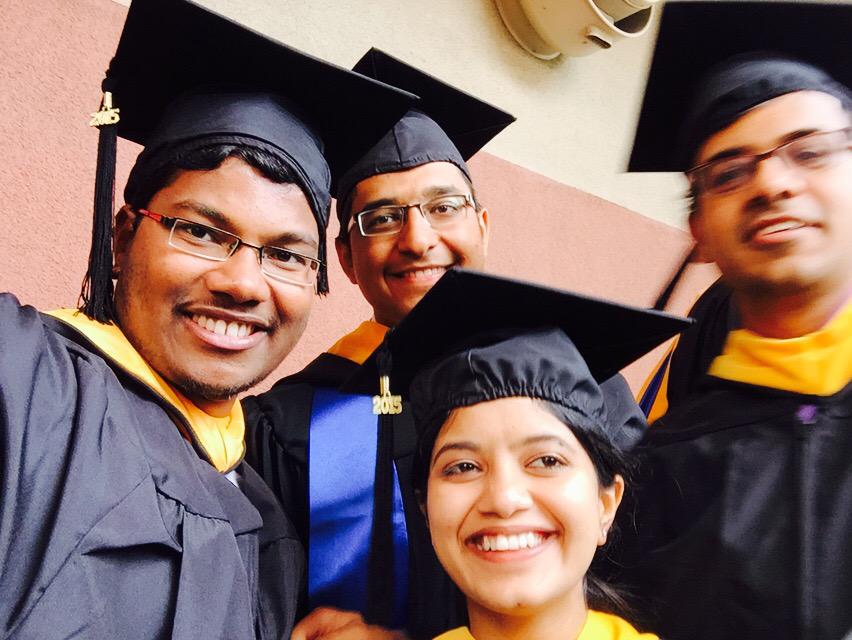 SrinivasBelide's tweet photo. #SJSUEngrGradS15 http://t.co/Tf1WTKqKDt