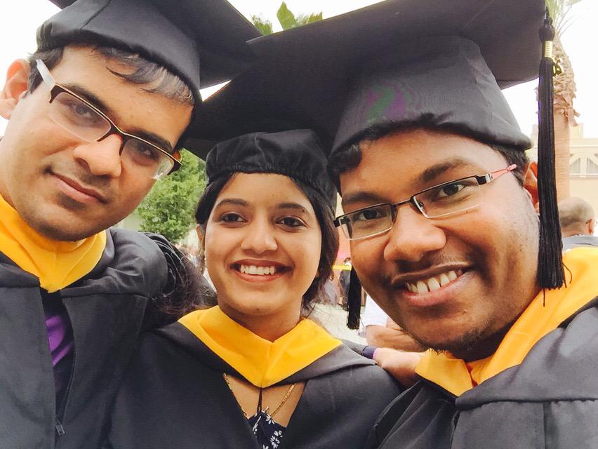 SrinivasBelide's tweet photo. #SJSUEngrGradS15 http://t.co/H6mMgJHmTZ