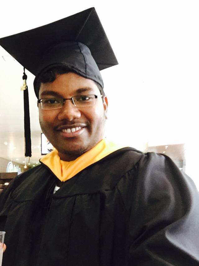 SrinivasBelide's tweet photo. #SJSUEngrGradS15 http://t.co/H6mMgJHmTZ