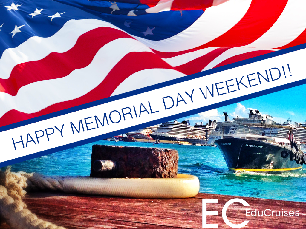 educruises's tweet photo. Remember those who've sacrificed this coming Memorial Day. Have a great weekend!! http://t.co/drSOrIdMzg http://t.co/o5CiuPG8dY