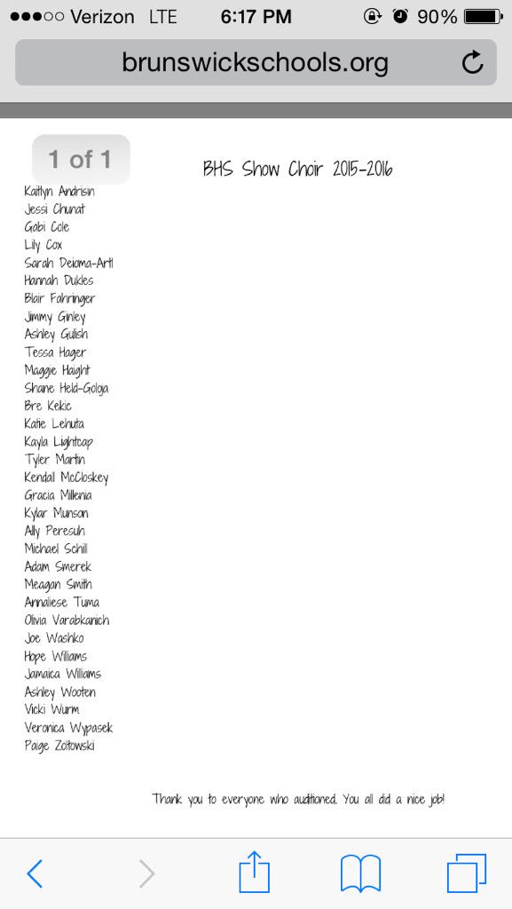 BHSTruths's tweet photo. Congrats to the 2015-2016 Mixed Symphonic and Show Choir members!! http://t.co/B0PSX0XrAS
