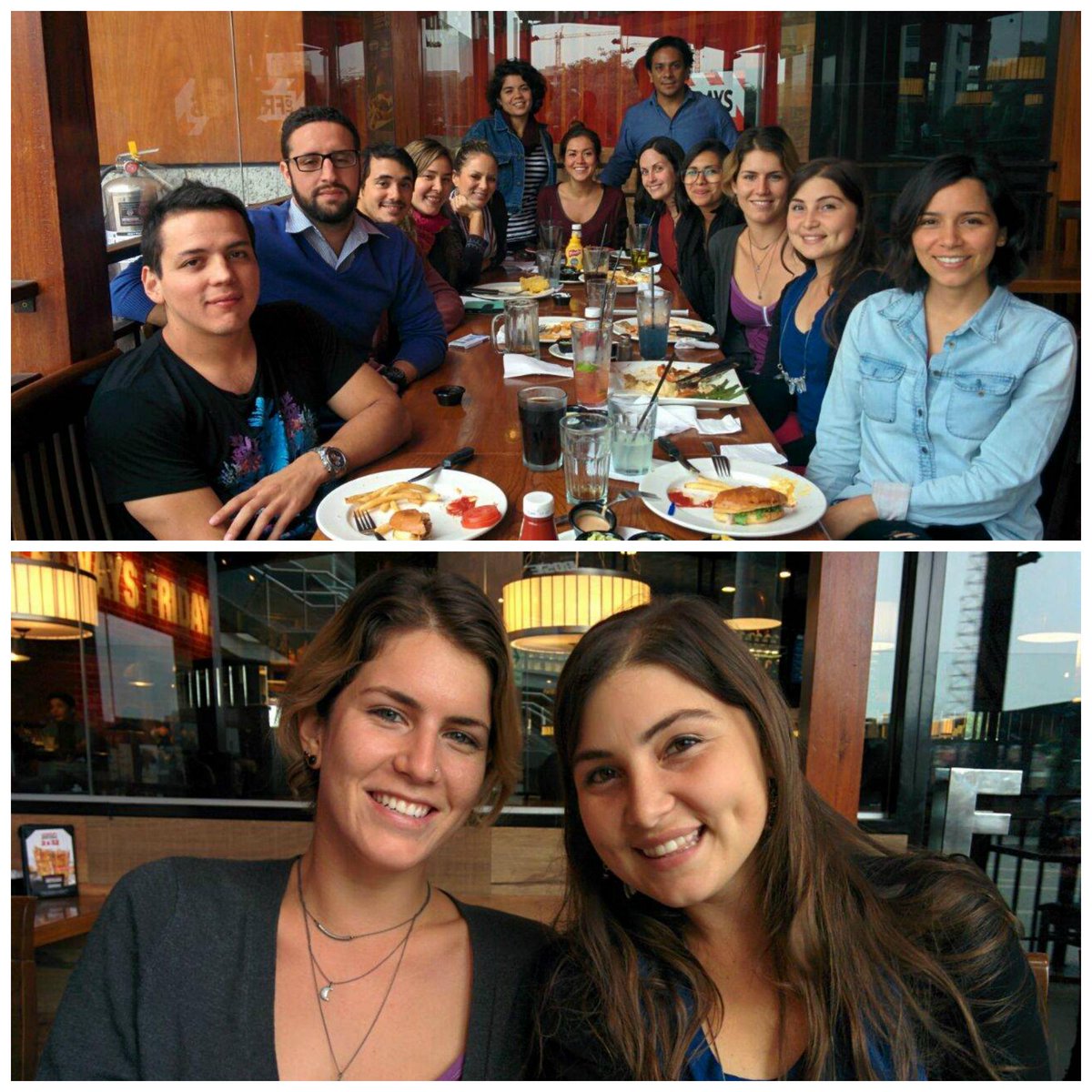 FCBMayoPeru's tweet photo. Hoy celebramos el cumpleaños de Ange y Giovanna. Producción y Cuentas juntas. ¡Felicidades chicas! http://t.co/Hm36cYH0L8