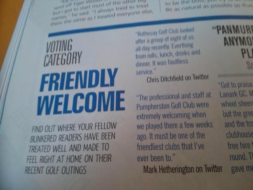 Rothesay Golf Club tweet media