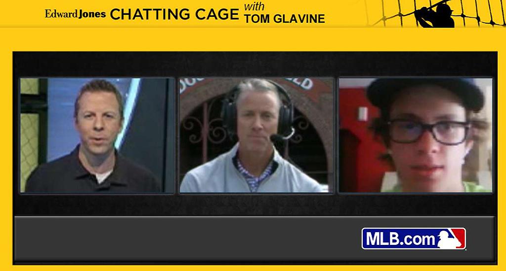 MLB (@mlb) on Twitter photo .@Tom_Glavine's favorite pitchers? Harvey, Kershaw, #MadBum: atmlb.com/1HzYvxw <a href="/EdwardJones/">Edward Jones</a> #ChattingCage .@Tom_Glavine's favorite pitchers? Harvey, Kershaw, #MadBum: atmlb.com/1HzYvxw <a href="/EdwardJones/">Edward Jones</a> #ChattingCage