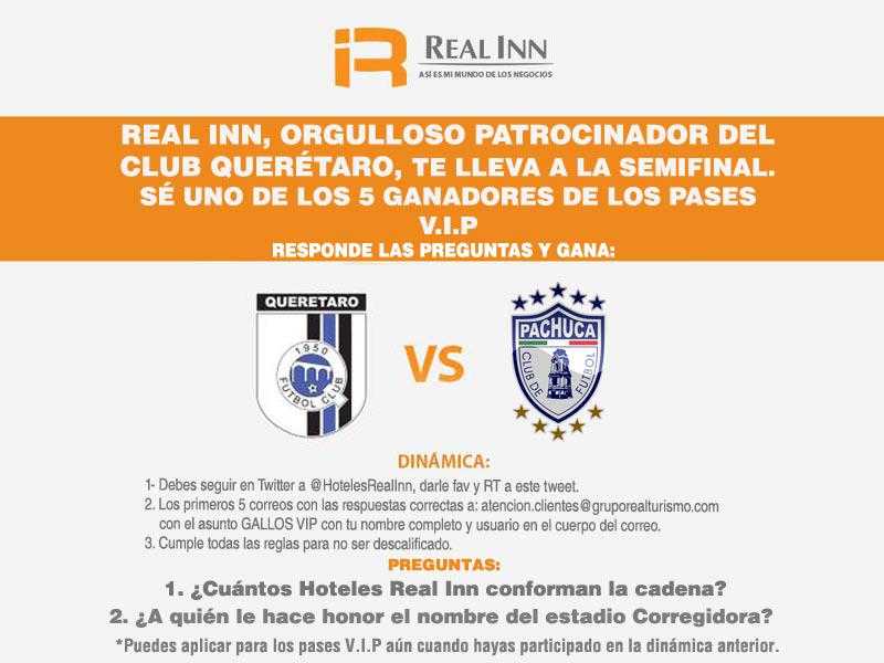hotelesrealinn's tweet photo. Aquí las reglas de la dinámica #GallosVIP. Les invitamos a cumplir todas las reglas para no ser descalificados. http://t.co/H6NxtPSmTs