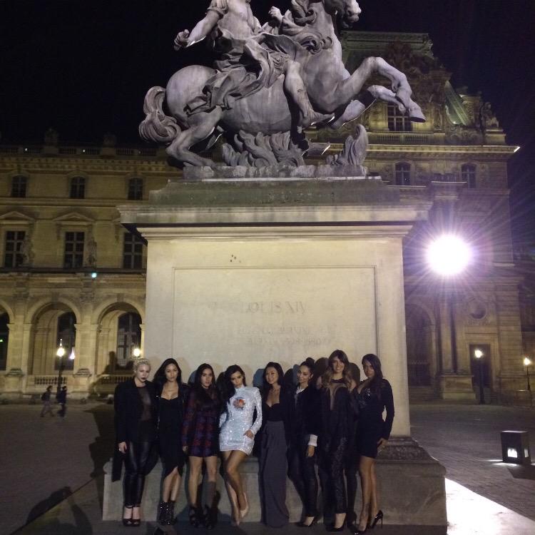 KimKardashian's tweet image. Paris bachelorette vibes!