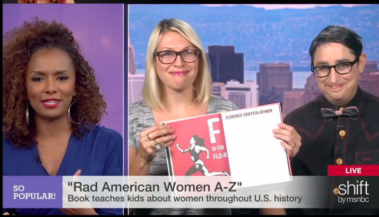 beatricemartini's tweet image. .@JanetMock feat. @RadWomenAtoZ by @KateSchatz &amp;amp; Miriam Klein Stahl on #SoPOPular on.msnbc.com/1KplwH2 #feminism
