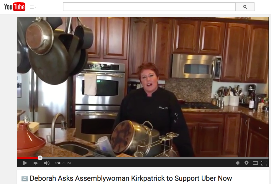 Uber_Vegas's tweet photo. @MKNVspeaks: See why your constituent Deborah believes #NVneedsUber → http://t.co/xz36XdIf2j  #NVleg http://t.co/YtRGZWTF16