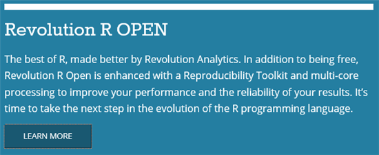 MSFTnews's tweet photo. Revolution R Open – Latest update now available for free download http://t.co/w9sjXLWPfr http://t.co/8jwY7DftVG