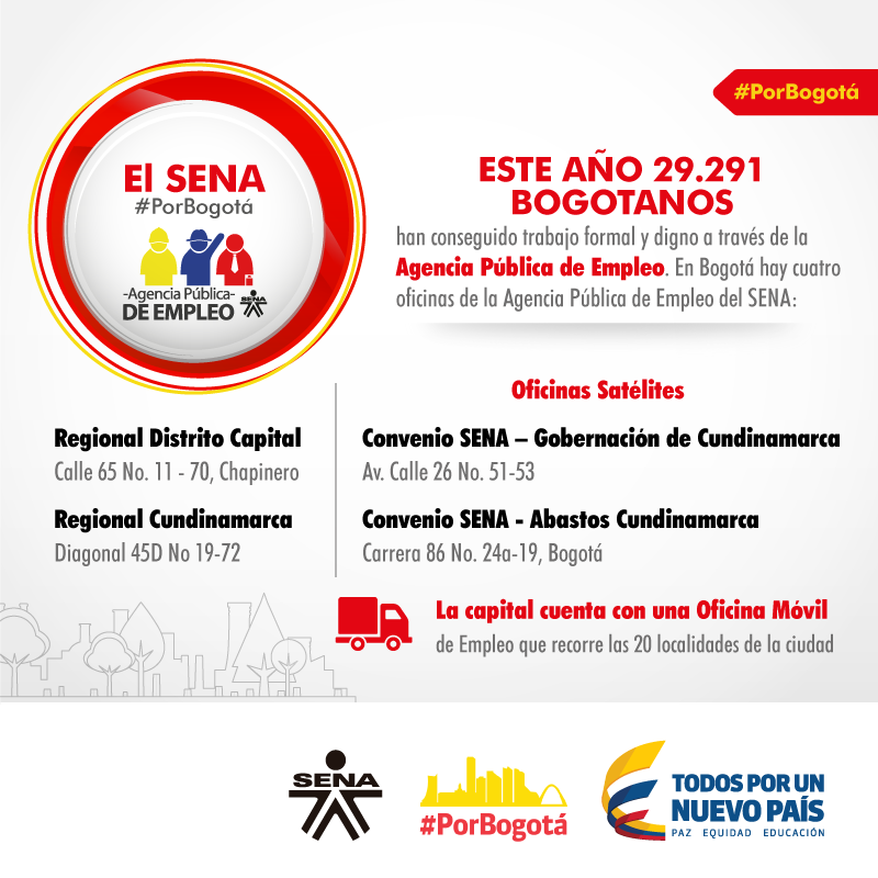 SENAComunica's tweet photo. A través de #SENAEmpleo los bogotanos encuentran trabajo #PorBogotá http://t.co/FY4F2meubB
