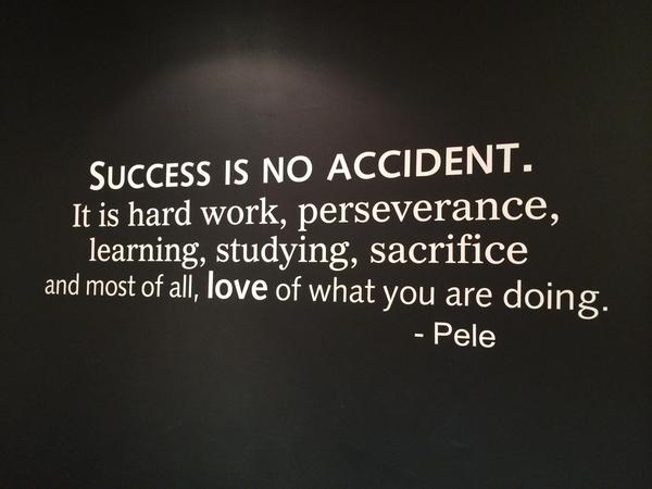 Passion for what you do = success. MT <a href="/kjfrigney/">Kieran Rigney</a>: Nice thought for the day... #passiondriven